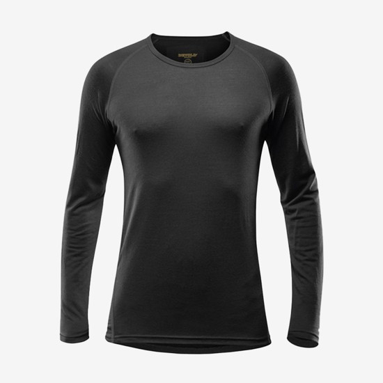 DEVOLD m perilo majica 180 220 A 950A BREEZE SHIRT black