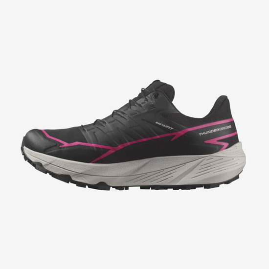 SALOMON ž trail copati 473835 THUNDERCROSS black/black/pink