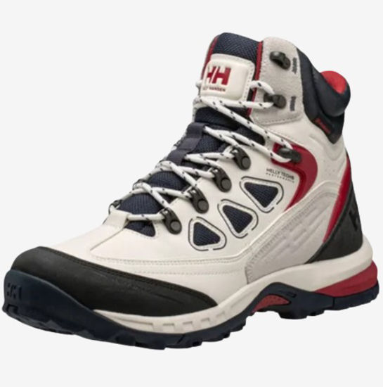 HELLY HANSEN m čevlji 11814 011 BERGHEIM HELLYTECH® WATERPROOF PRIMALOFT INSULATED BOOTS white navy red