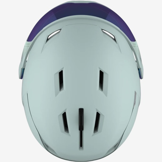 SALOMON odr smučarska čelada 472612 ICON LT VISOR white moss