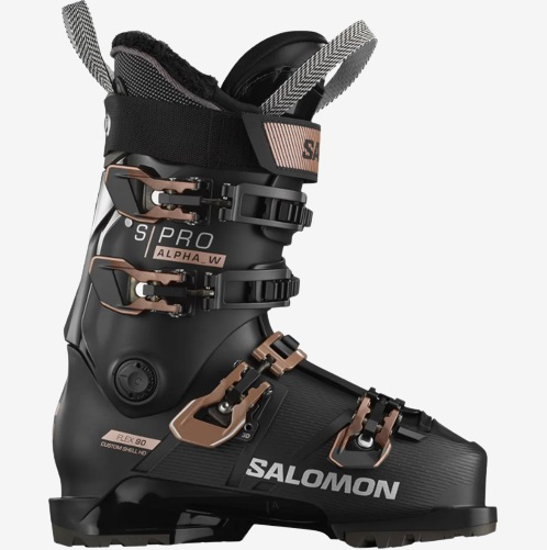 SALOMON ž smučarski čevlji 470459 S/PRO ALPHA 90 W GW black rose gold