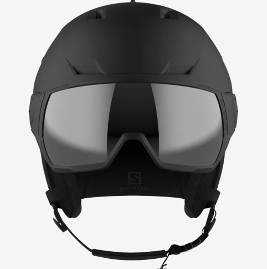 SALOMON odr smučarska čelada 415295 PIONEER LT VISOR FLS black