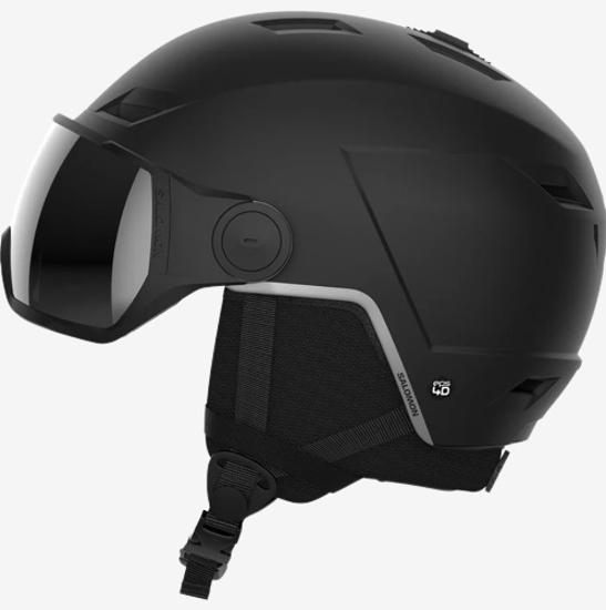 SALOMON odr smučarska čelada 415295 PIONEER LT VISOR FLS black