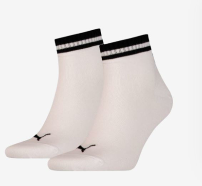 PUMA nogavice 100000952 002 QUARTER white