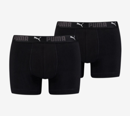 PUMA m spodnje perilo 701210962 001  COTTON 2PK BOXER black