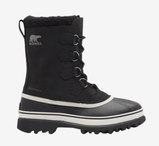 SOREL m škornji NM1000 016 CARIBOU WATERPROOF Black/Dark Stone