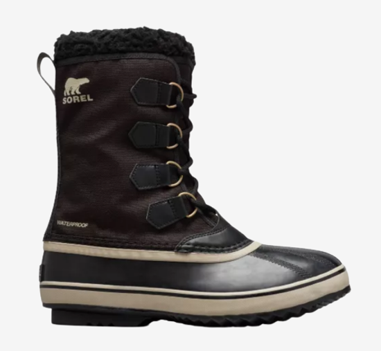 SOREL m škornji NM3487 011 1964 PAC™ NYLON WATERPROOF black ancient fossil