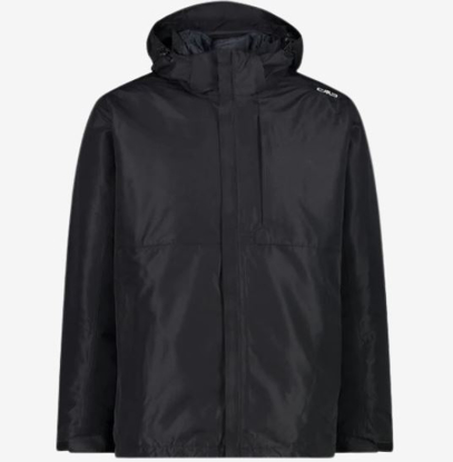 CMP m jakna 33Z1577D U901 JACKET ZIP HOOD DETACHLE IN JACKET black