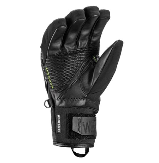 LEKI otr smučarske rokavice 654803701 WCR C-TECH 3D JUNIOR black yellow