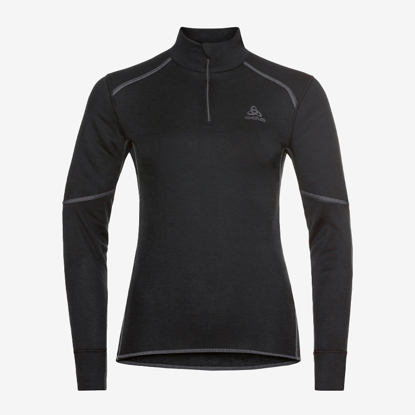 ODLO ž perilo majica 159211 1500 ACTIVE X-WARM HALF-ZIP TURTLENECK BASE LAYER TOP black