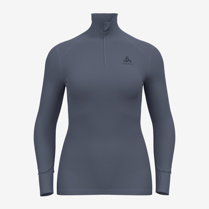 ODLO ž perilo majica 159081 10838 ACTIVE WARM HALF-ZIP TURTLENECK BASE LAYER TOP