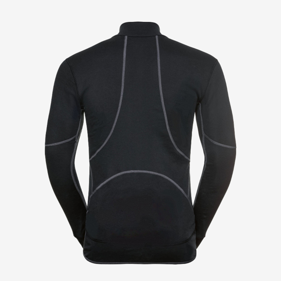 ODLO m perilo majica 159212 15000 ACTIVE X-WARM HALF-ZIP TURTLENECK BASE LAYER TOP black