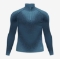 ODLO m perilo majica THE BLACKCOMB BASE LAYER HALF ZIP saxony blue