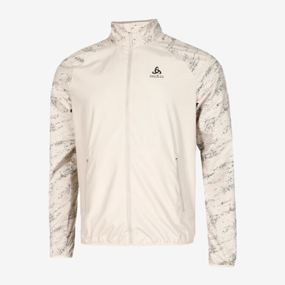 ODLO ž tekaška jakna 314121 10697 ESSENTIAL LIGHT REFLECTIVE JACKET silver cloud