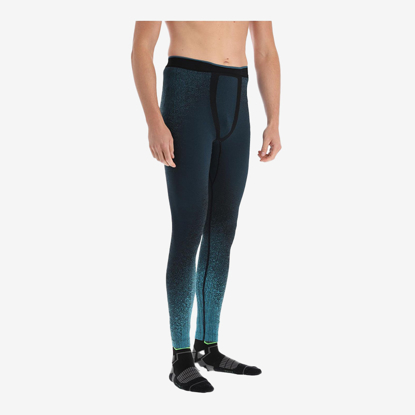 ODLO m perilo hlače 196302 21024 THE BLACKCOMB BASE LAYER BOTTOMS saxony blue