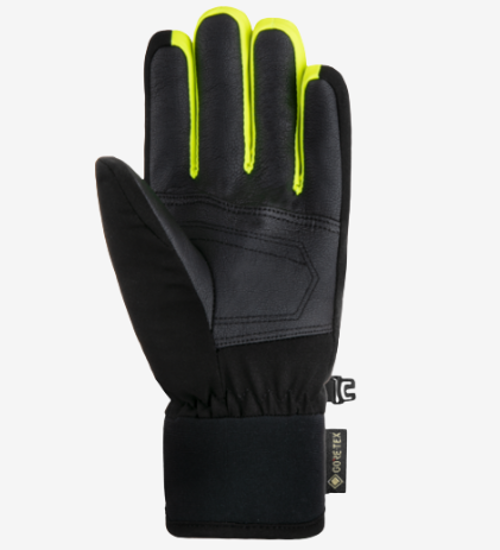 REUSCH otr smučarske rokavice 6261302 7686 TRAVIS GORE-TEX JR black yellow