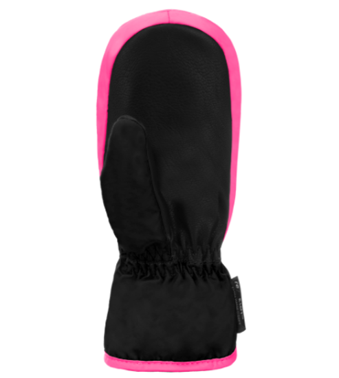 REUSCH baby smučarske rokavice 6285408 7769 BEN MITTEN black knockout pink