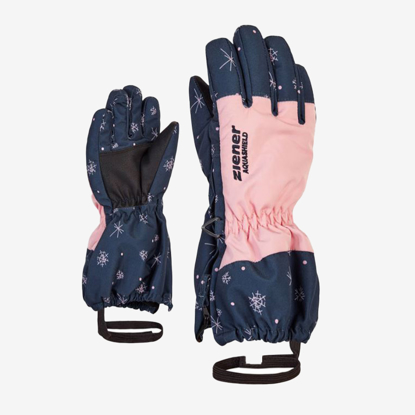 ZIENER otr smučarske rokavice 801976 242 LEVIO AS MINIS snowcrystal print