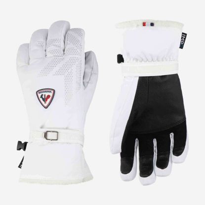 ROSSIGNOL ž smučarske rokavice RLMWG04 100 ROMY IMP'R SKI GLOVES white