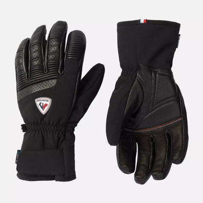 ROSSIGNOL m smučarske rokavice RLMMG02 200 CONCEPT LEATHER WATERPROOF GLOVES black