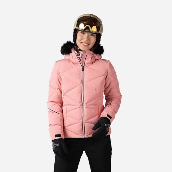 ROSSIGNOL ž smučarska bunda RLMWJ07 34L WOMEN'S STACI SKI JACKET pastel pink