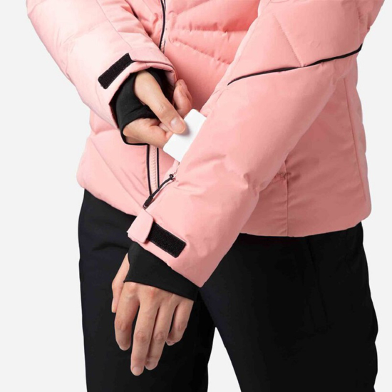 ROSSIGNOL ž smučarska bunda RLMWJ07 34L WOMEN'S STACI SKI JACKET pastel pink