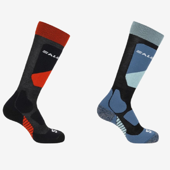 SALOMON otr smučarske nogavice 2168700 S/ACCESS JR black magnet