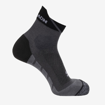 SALOMON odr nogavice 2165100 SPEEDCROSS ANKLE black magnet quarry