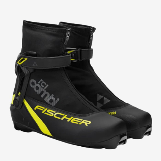 KLASIKA (SKATE) FISCHER odr tekaški čevlji S46319 RC1 COMBI black yellow