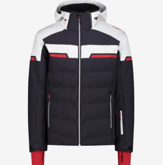 CMP m smučarska bunda 33W0887 U423 MAN JACKET grey white