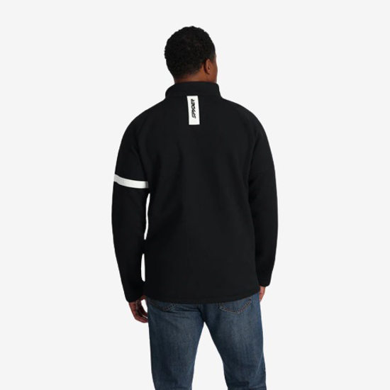SPYDER m jopica 38A485318 WENGEN BANDIT FULL ZIP black white