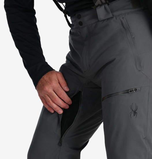 SPYDER m smučarske hlače 38SA125314 POLAR DARE PANTS dark grey