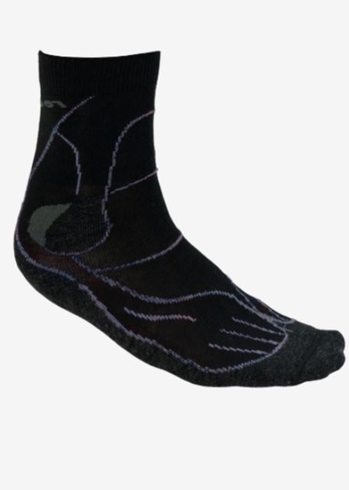 REUSCH treking nogavice WHI 905 MERINO black grey