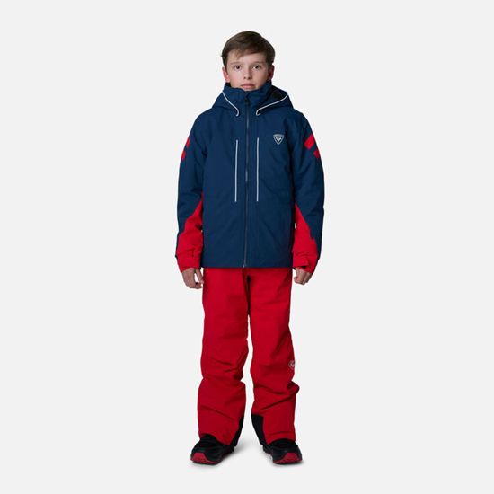 ROSSIGNOL otr smučarska bunda RLMYJ22 903 BOYS' SKI JACKET navy red