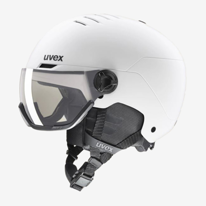 UVEX odr smučarska čelada S5663161 WANTED VISOR V white matt