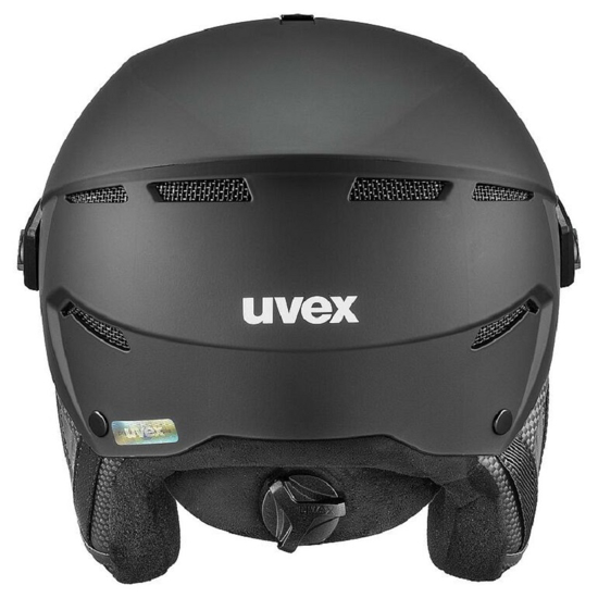 UVEX odr smučarska čelada S56626140 INSTINCT VISOR PRO V black matt