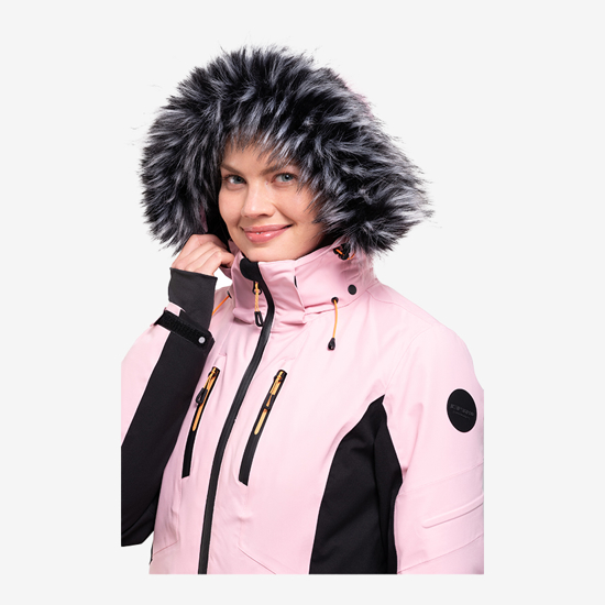ICEPEAK ž bunda 4 53120505I 722 FAYETTE pink black