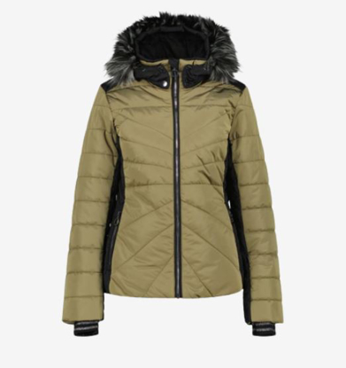 LUHTA ž bunda 4 34486350L7 065 SKALLUVAAR brawn black