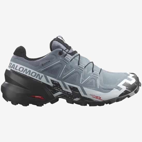 SALOMON ž trail copati 473023 SPEEDCROSS 6 GTX flint stone black heather