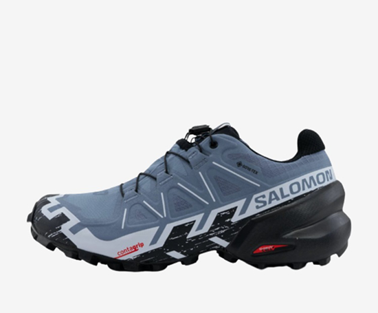 SALOMON ž trail copati 473023 SPEEDCROSS 6 GTX flint stone black heather