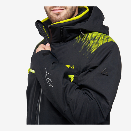 FISCHER m smučarska bunda 040-0225 Q99F RC4 black yellow