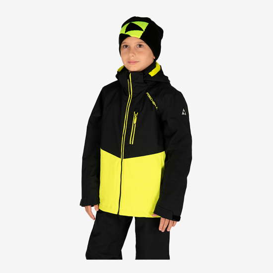 FISCHER otr smučarska bunda 040-0241 Q41F EISJOCH JR black yellow