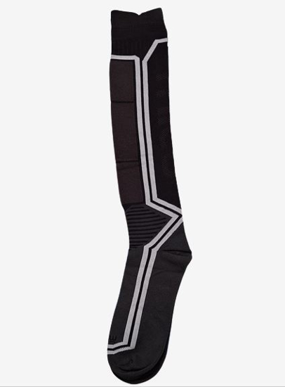 MICO odr smučarske nogavice CA01520 300 SKI ODOR ZERO black grey