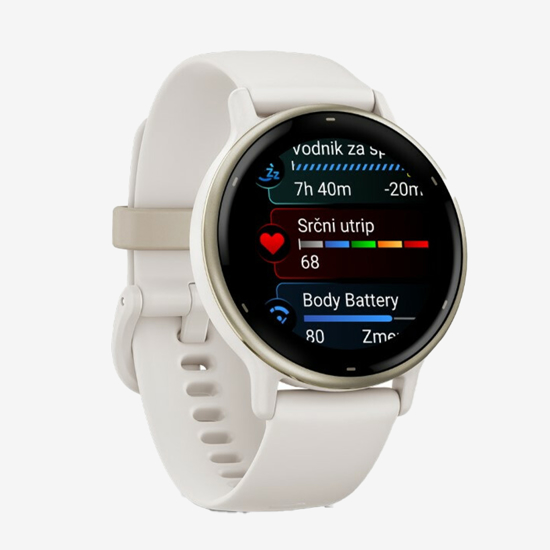 GARMIN športna ura VIVOACTIVE 5 010-02862-11 ivory cream gold