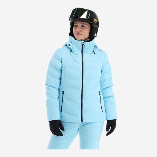 CMP ž bunda 33W0376 L219 JACKET FIX HOOD blue
