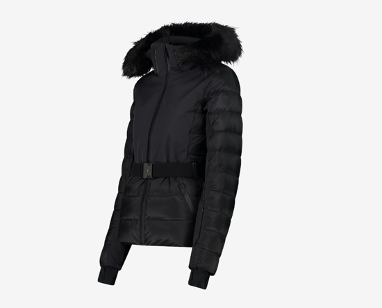 CMP ž bunda 33W0516F U901 JACKET HITH DETACHABLE HOOD black