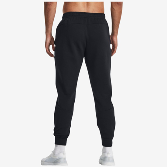 UNDER ARMOUR m hlače 1379808-001 UNSTOPPABLE FLEECE JOGGERS black