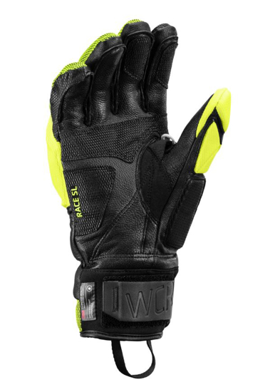 LEKI odr smučarske rokavice 654801301 WCR VENOM SL 3D black ice lemon