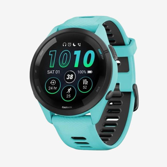 GARMIN športna ura FORERUNNER® 265 MUSIC 010-02810-12 aqua