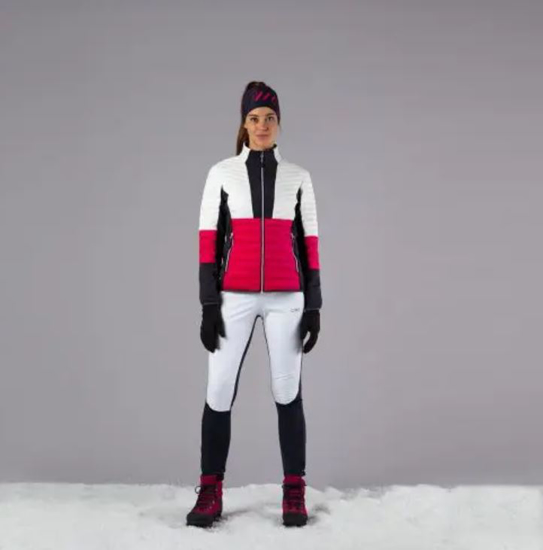 CMP ž hlače 38E4846 14XM UNLIMITECH WINDPROOF PANT white black